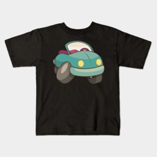 Retro Cartoon Car Kids T-Shirt